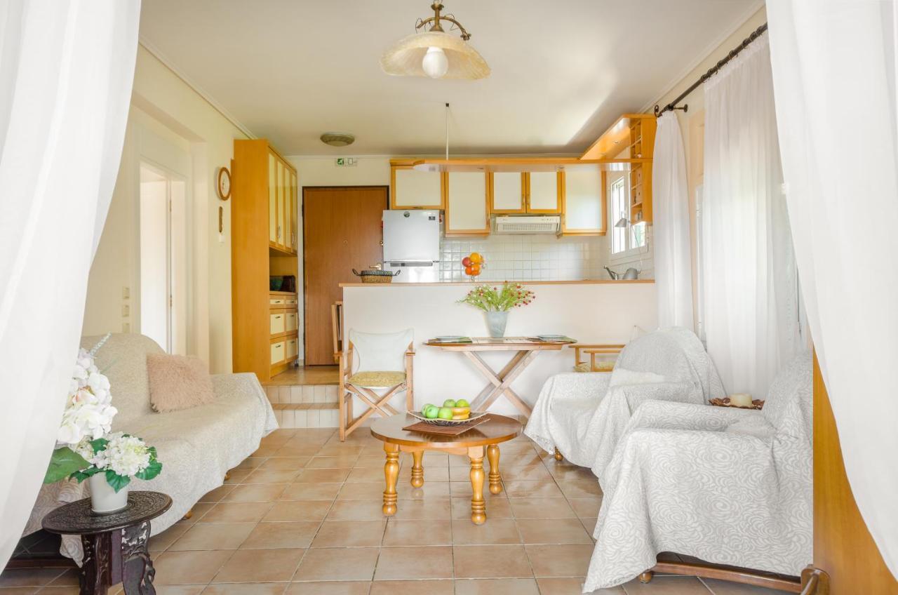 Villa Aliki Barbati Esterno foto